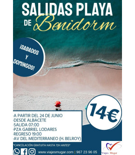 BENIDORM " DOMINGOS A LA PLAYA "