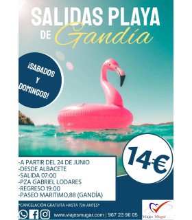 GANDIA " SABADOS A LA PLAYA "