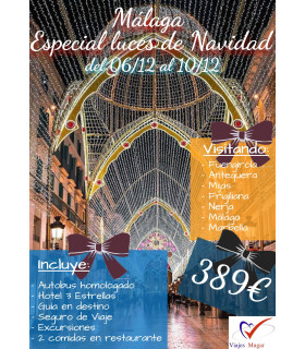 LUCES DE NAVIDAD - MALAGA 2023