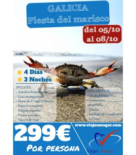 GALICIA " FIESTA DEL MARISCO "