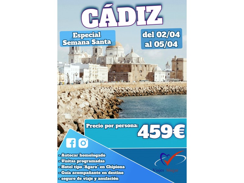 SEMANA SANTA 2026 - CADIZ