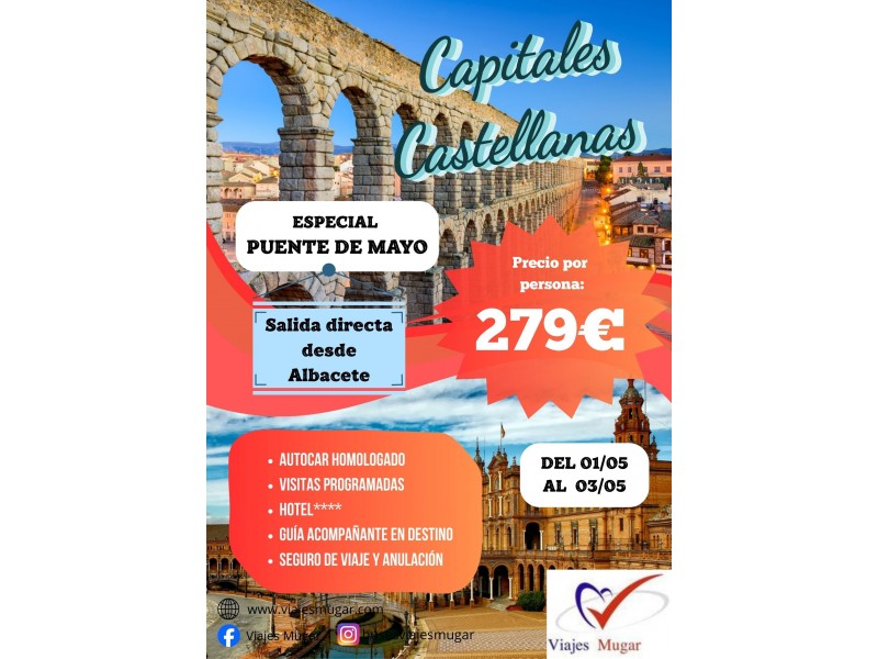 CAPITALES CASTELLANAS - " PUENTE DE MAYO "