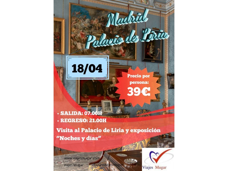 MADRID + PALACIO DE LIRIA 18/04/2026