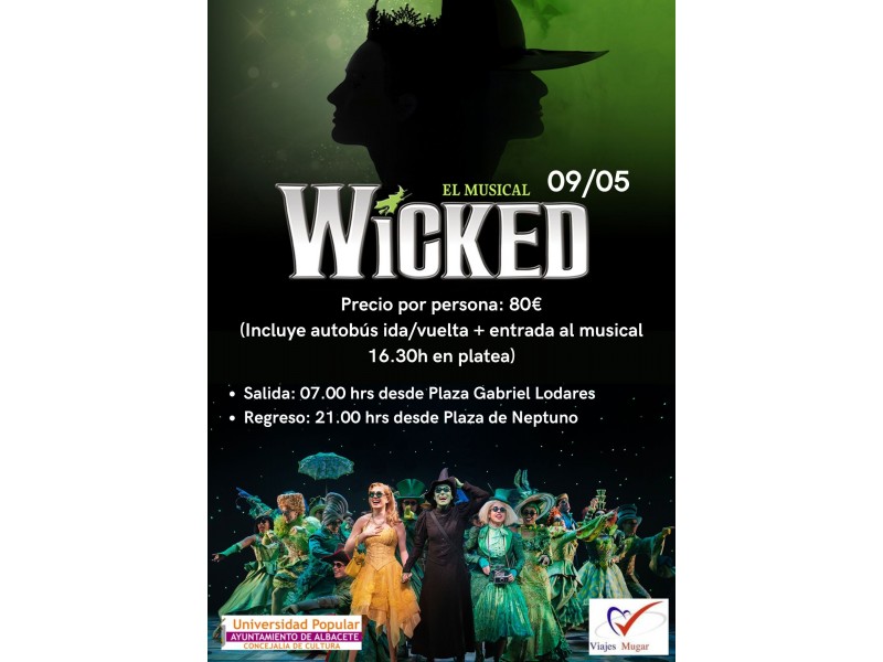 EL MUSICAL WICKED - 09/05/26