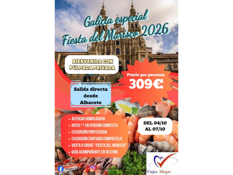 GALICIA " FIESTA DEL MARISCO "