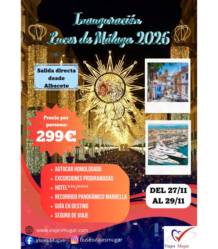 LUCES DE NAVIDAD - MALAGA 2023