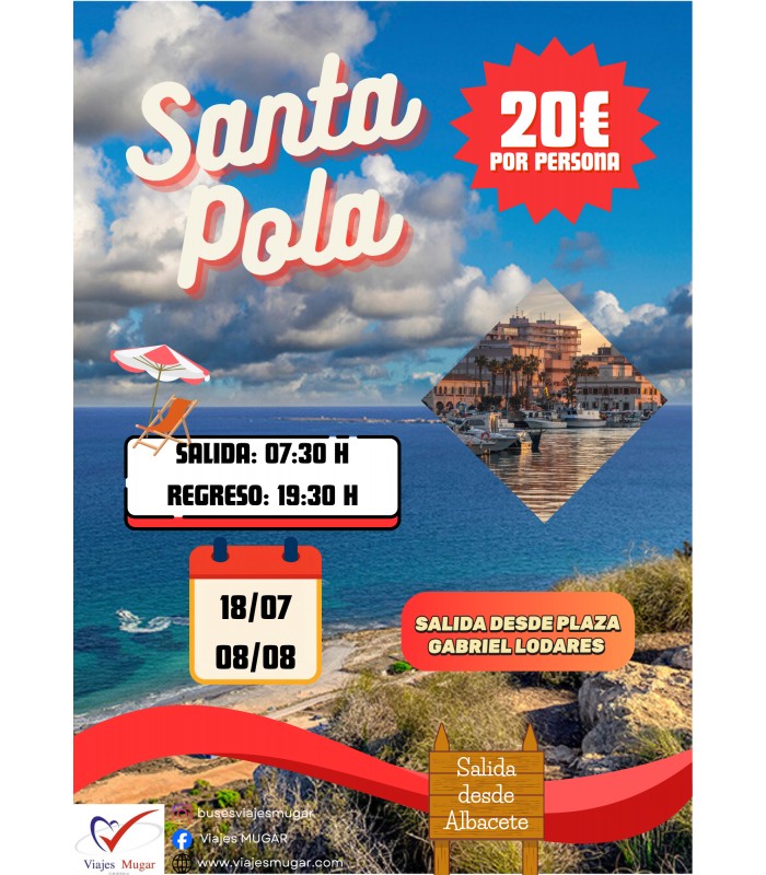 SANTA POLA 18/07 y 08/08